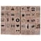 6 Pack: Icon & Emoji Wood Stamp Set by Recollections™